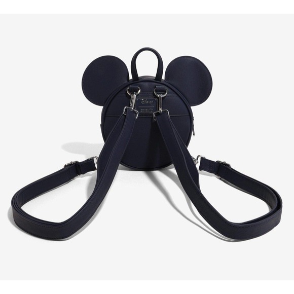 Loungefly Disney‎ Mickey Mouse Bandana Patterned Convertible Backpack & WALLET! main image 6